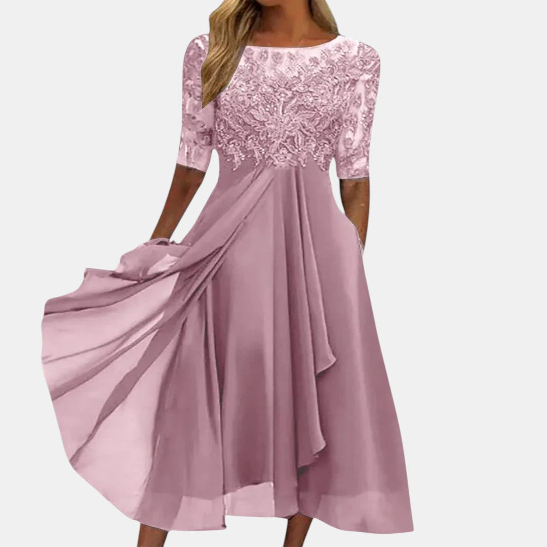Rozália – Rochie elegantă din dantelă