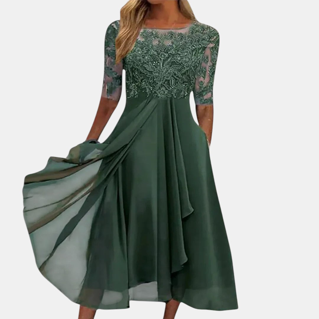 Rozália – Rochie elegantă din dantelă