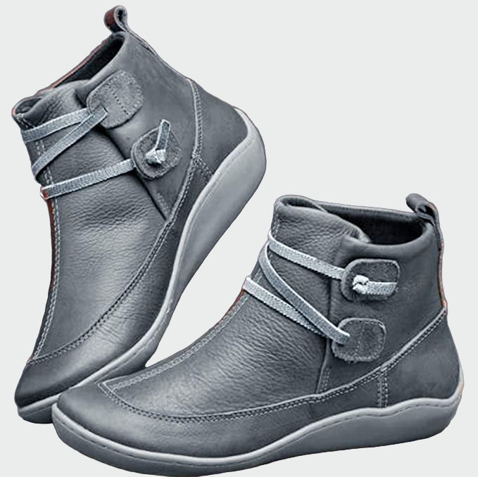 Djelika - Botine ortopedice din piele premium