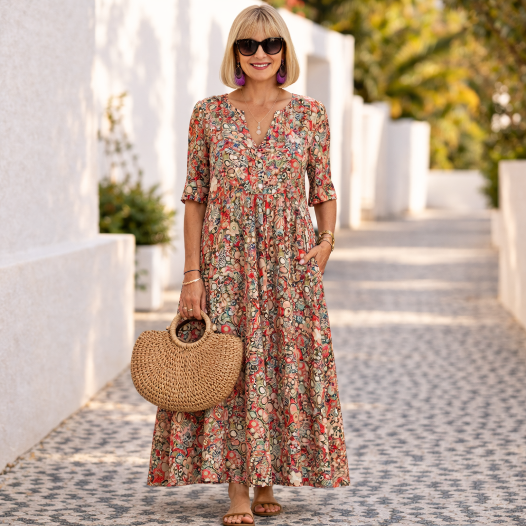 Katalin – rochie elegantă de vară