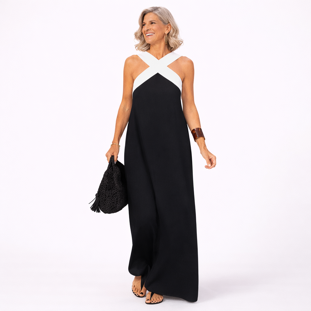Réka – rochie cu decolteu încrucișat