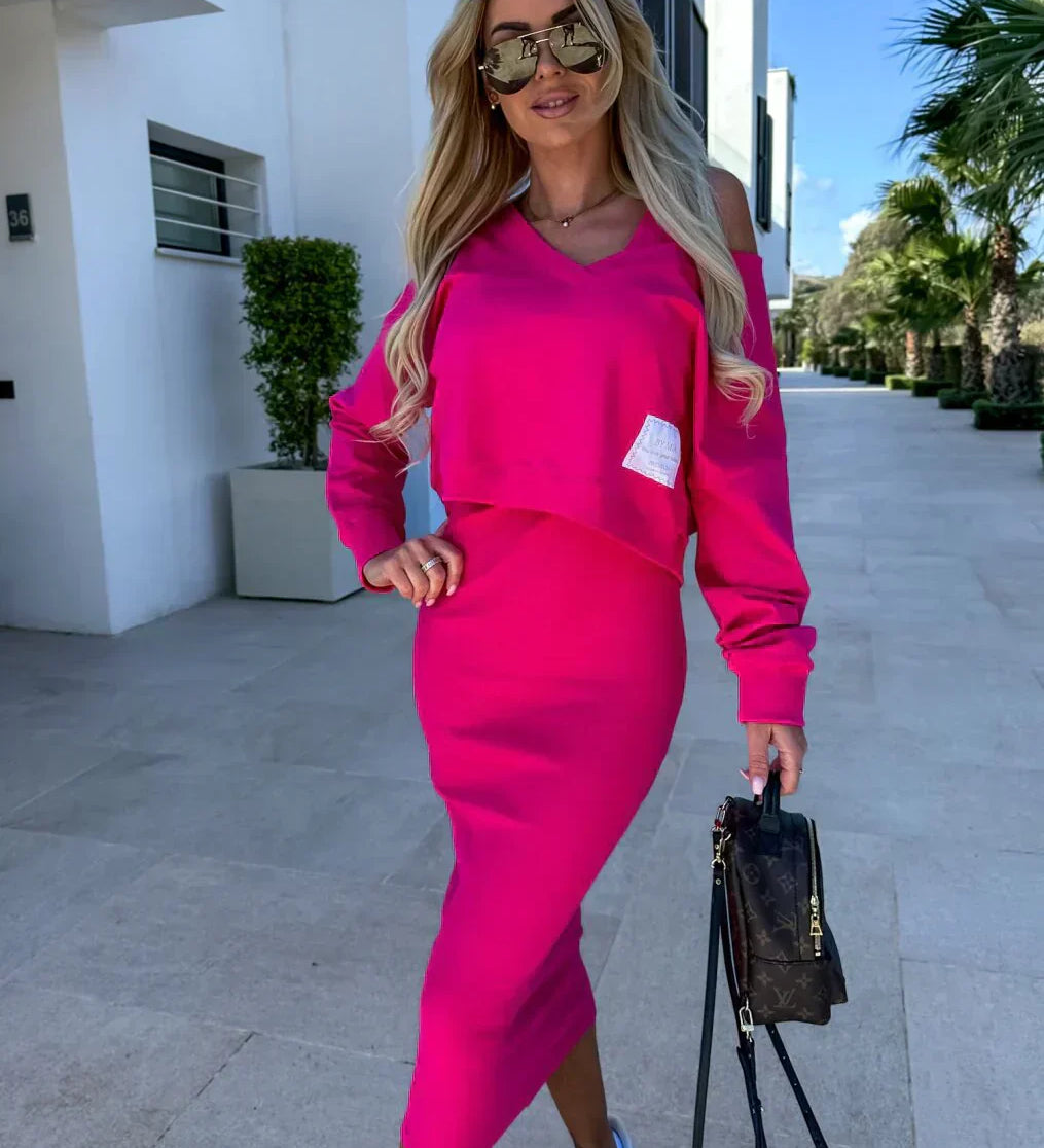 Ciara | Set Rochie și Hanorac