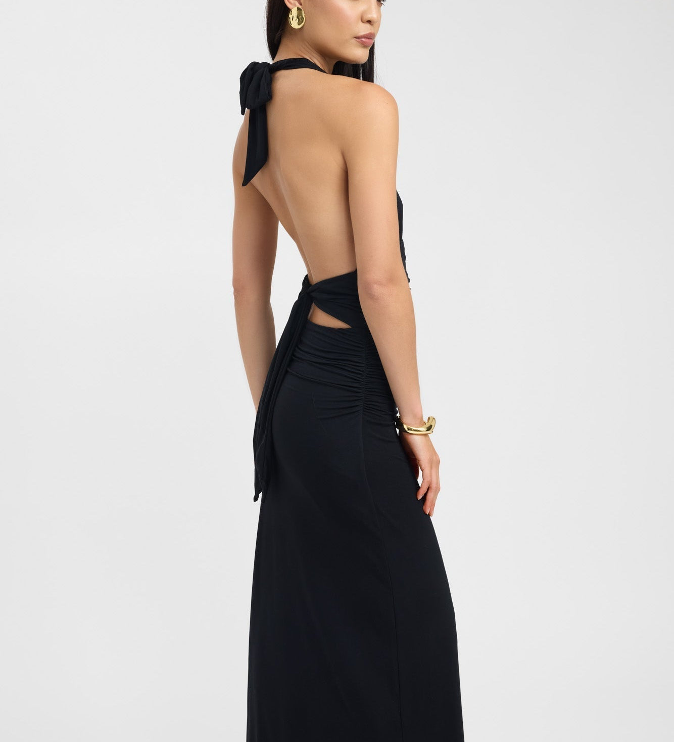 Sariah – Rochie Maxi Elegantă de Damă cu Bretele Halter