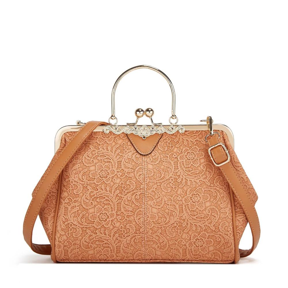 Mila | Geantă vintage atemporală cu un elegant închizător cu clapetă