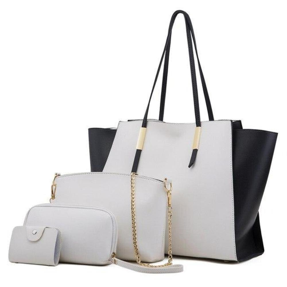 Ivy | Set de 4 Sacuri de Shopping Elegante și Luxoase